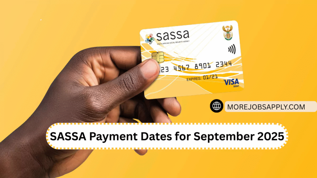 SASSA Payment Dates for September 2025