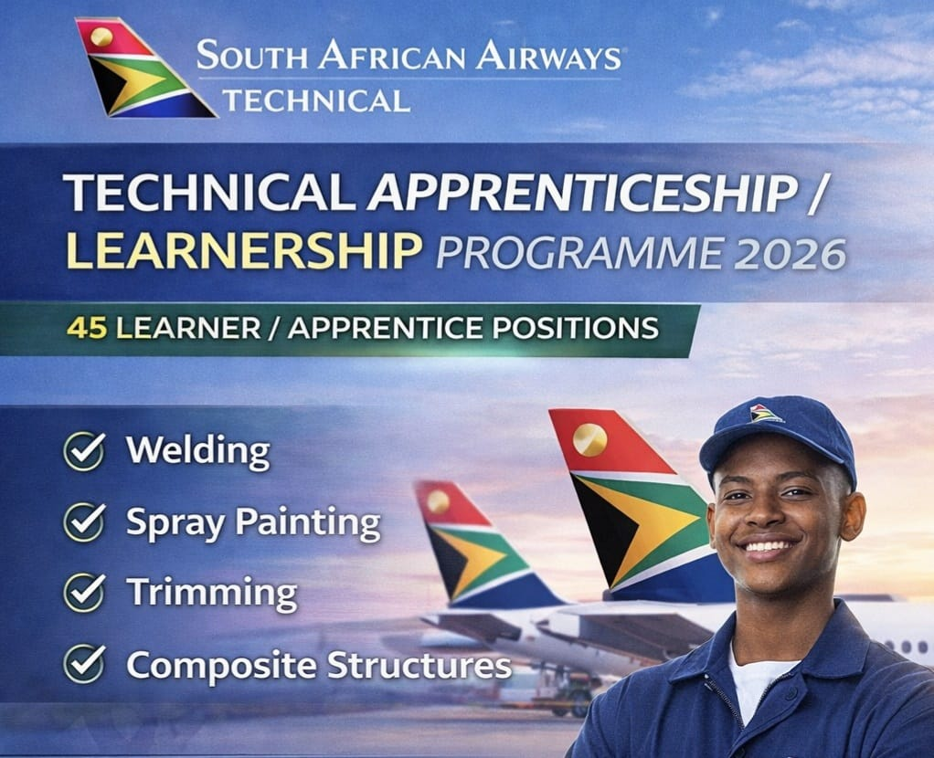 SAA Technical Apprenticeship / Learnership Programme 2026