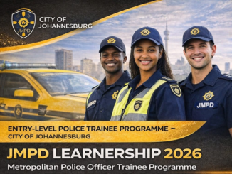 JMPD Learnership 2026