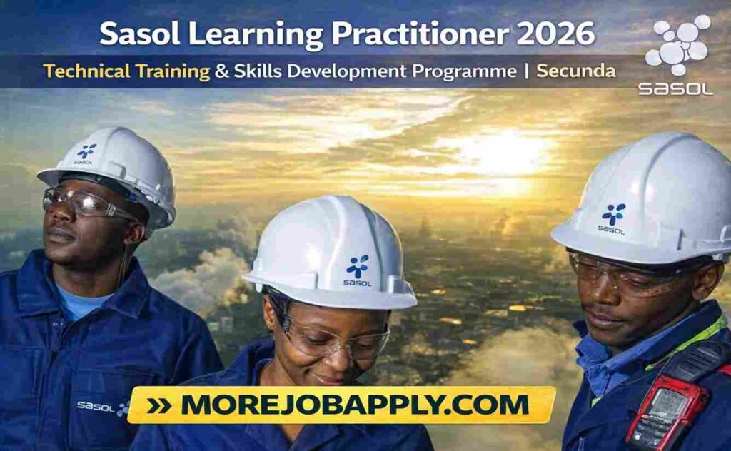 Sasol Learning Practitioner 2026: Technical Training & Skills Development Programme in Secunda