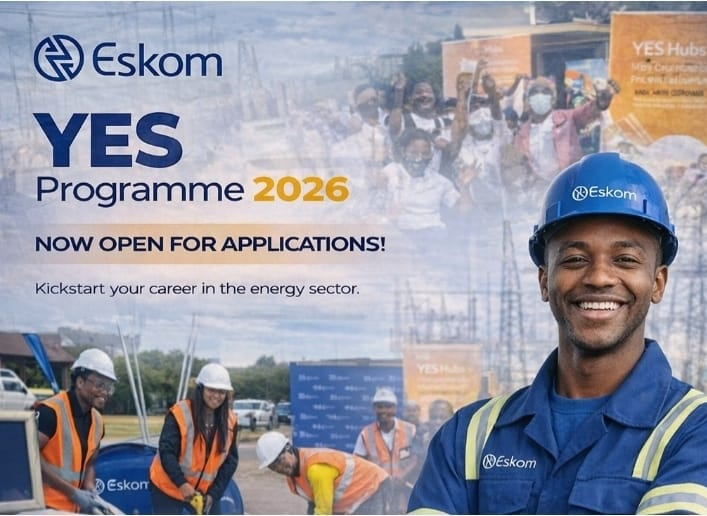 Eskom YES Programme 2026: 12-Month Paid Work Experience for Unemployed Youth