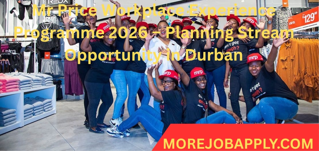 Mr Price Workplace Experience Programme 2026