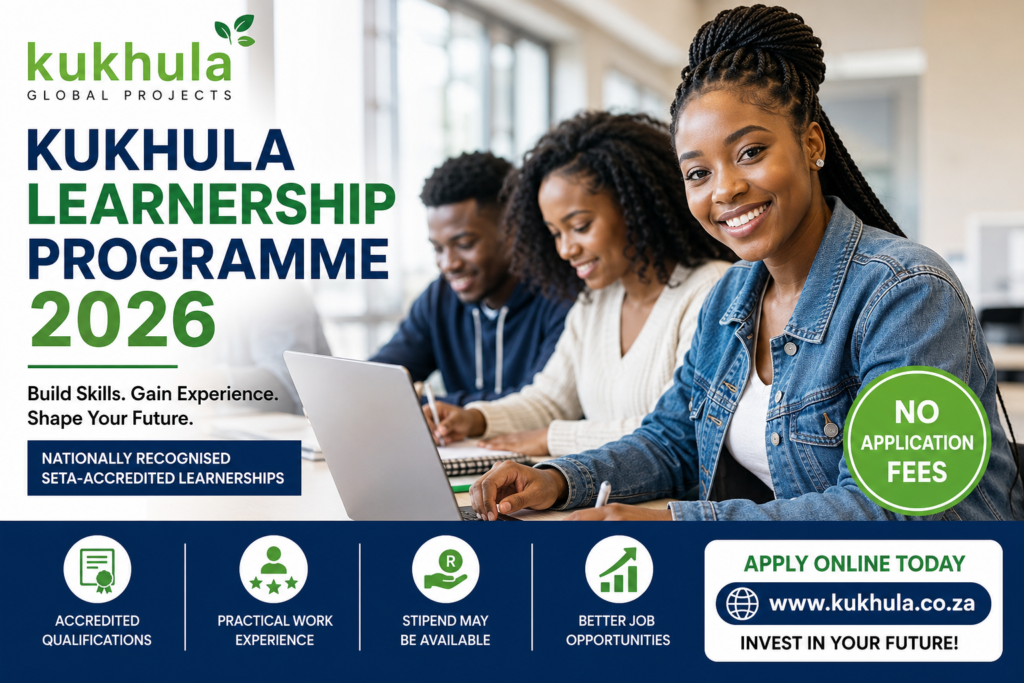 Kukhula Learnership Programme 2026
