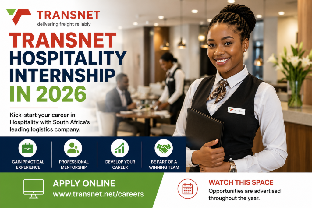 Transnet Hospitality Internship 2026
