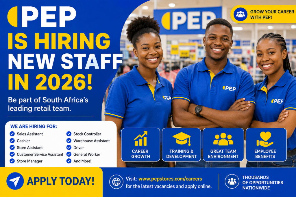 PEP Is Hiring New Staff in 2026