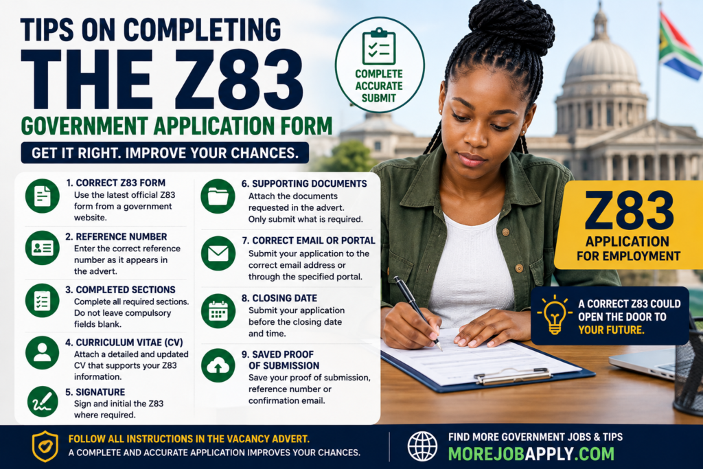 How to Complete the Z83 Form for Government 